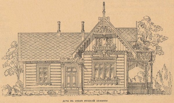 Наброски декора русской избы