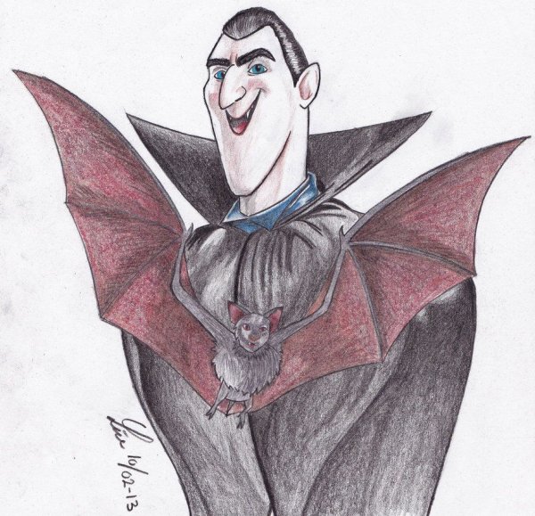 Граф Дракула вектор