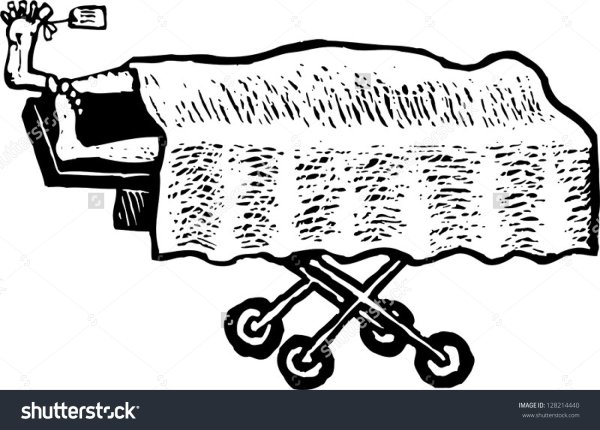 Мультяшный труп