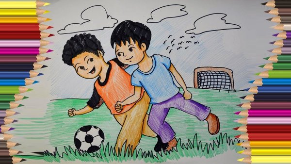 Рисунок Мои друзья