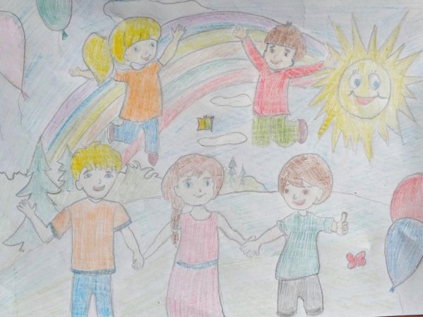 Рисунок Мои друзья