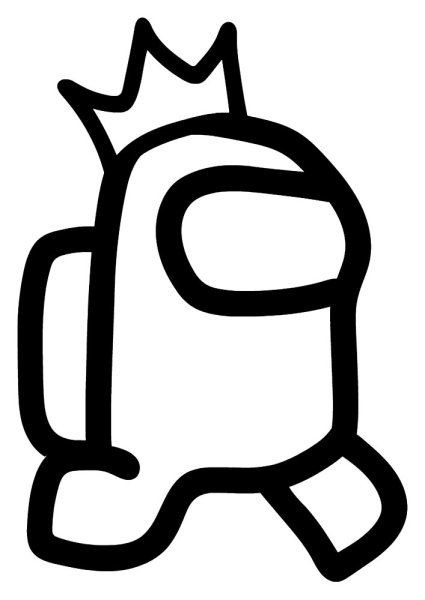 Рисунки с толстым контуром