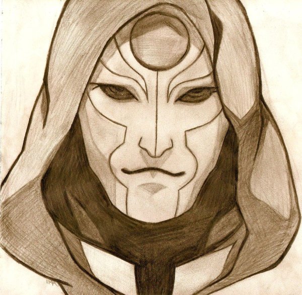 Амон аватар Легенда о Корре маска