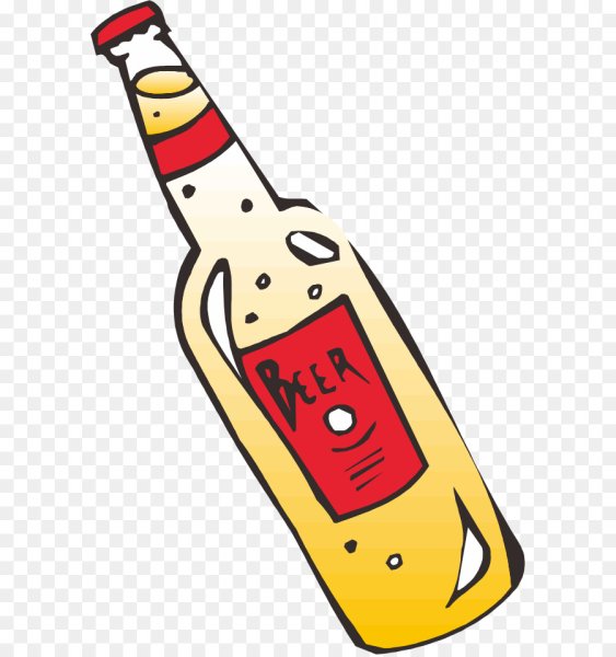 Мультяшная бутылка