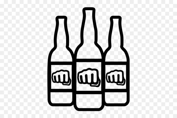 Бутылка пива значок
