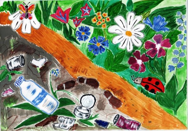 Экологический плакат