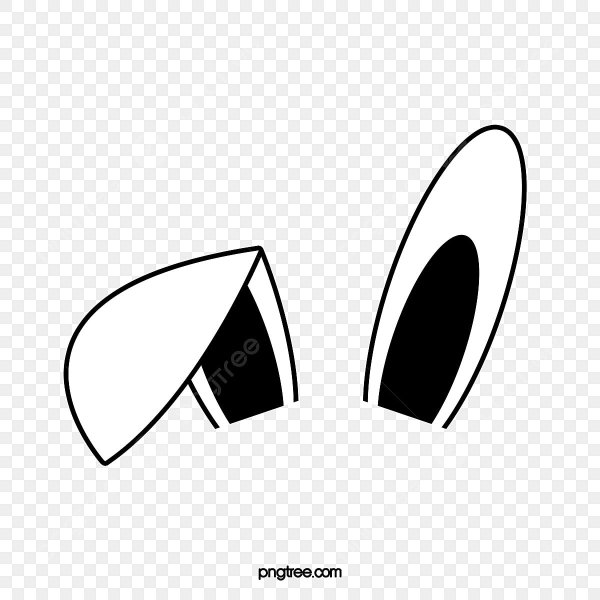 Заячьи уши вектор