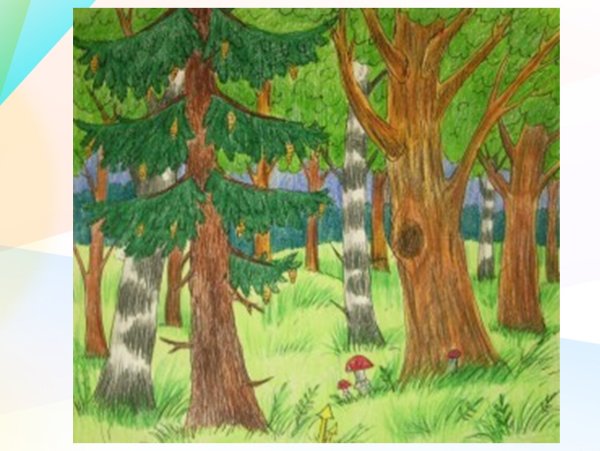 Детские рисунки природы