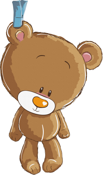 Аппликация Медвежонок