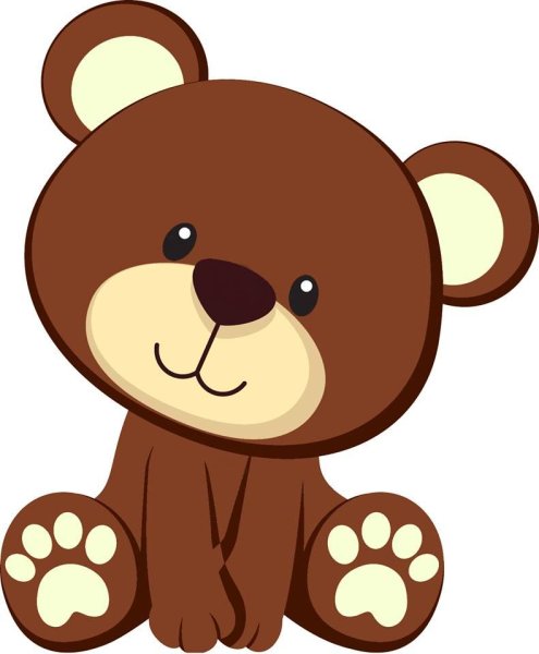 Мишка рисунок