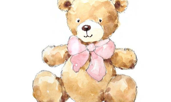 Медвежонок рисунок для детей