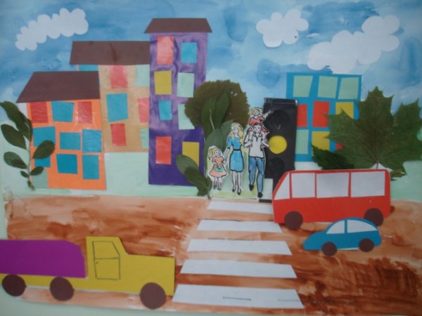 Плакат по ПДД своими руками