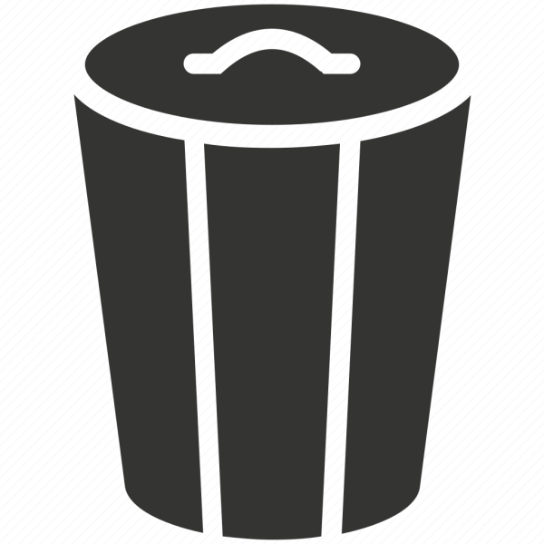 Мусорное ведро раскраска для детей