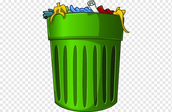 Корзина для мусора раскраска