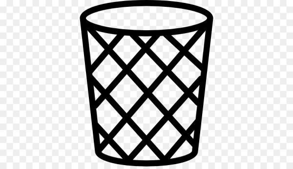 Мусорный бак мультяшный