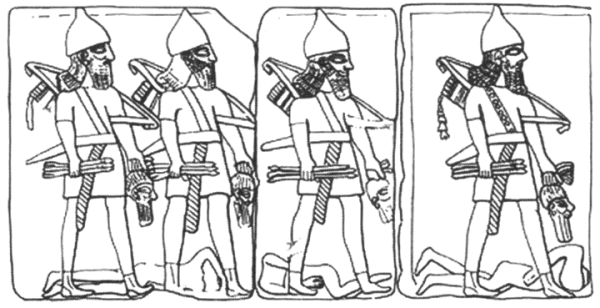 Воин ассирийской державы