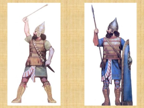 Ассирийский пехотинец