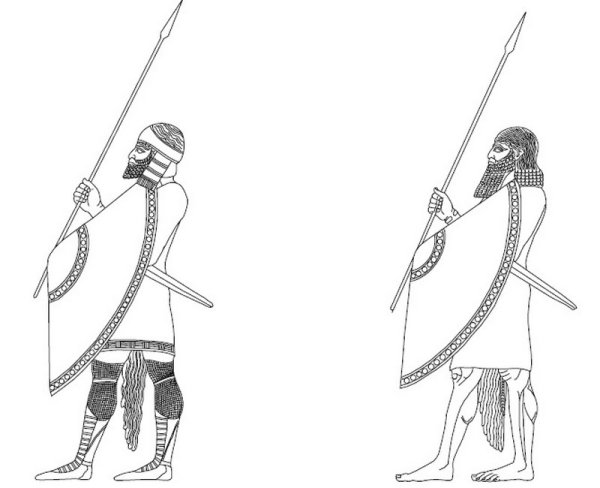 Пехота лучники Ассирия