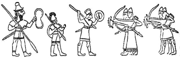 Урартов, хурритов и лувийцев