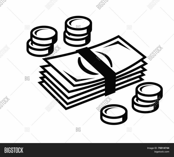 Значки пачка купюр