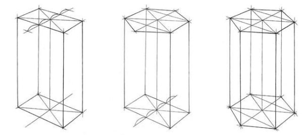 Построение шестигранной Призмы
