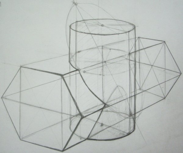 Врещка 3гранной Призмы в цилиндр