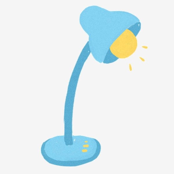 Настольная лампа рисунок для детей