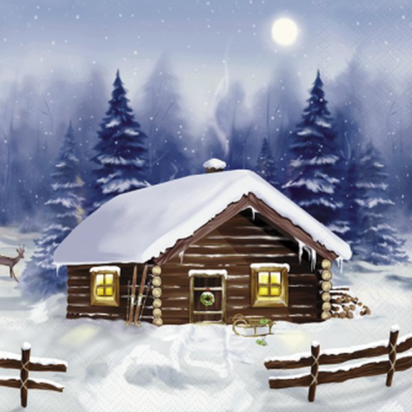 Зимняя избушка