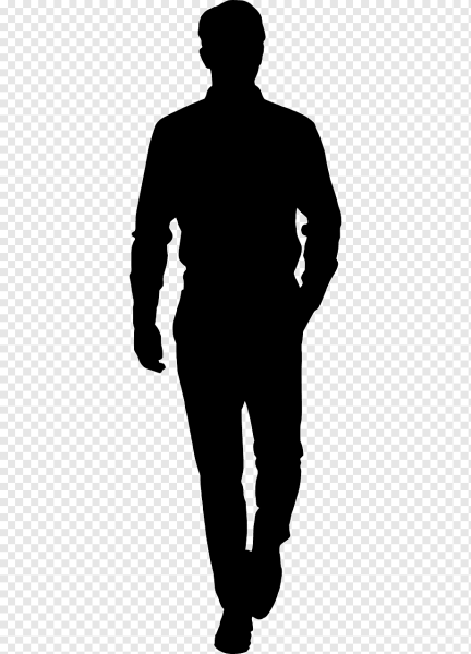 Силуэт человека