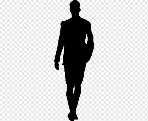 Силуэт человека