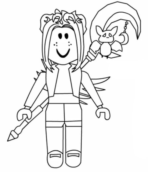 Раскраски РОБЛОКС персонажи