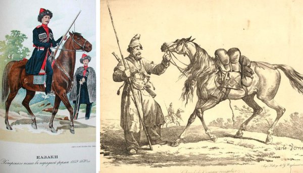 Рисунки Казаков