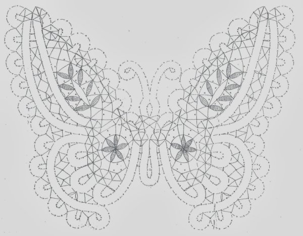 Сколок для Вологодского кружева