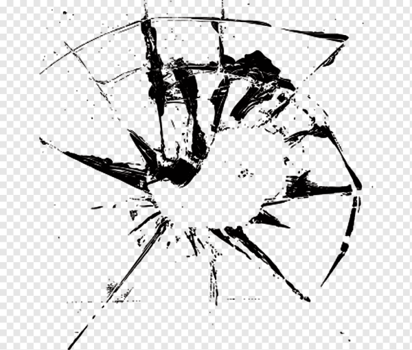 Сломанное стекло вектор