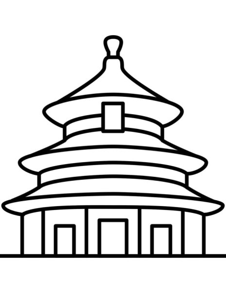 Будда в храме неба