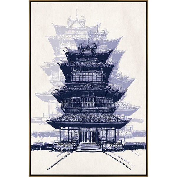 Hram risunok японский