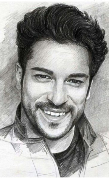 Серкан карандашом