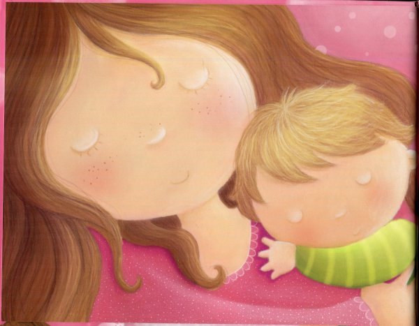 Мамина нежность рисунки