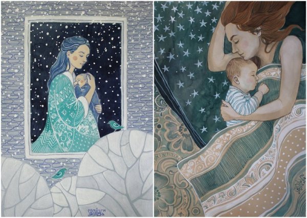 Анна Спешилова материнство