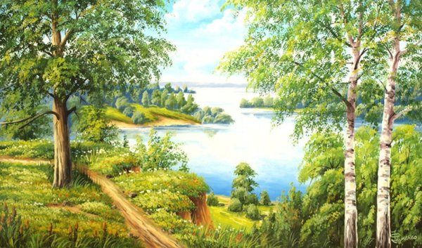 Иллюстрации природы России