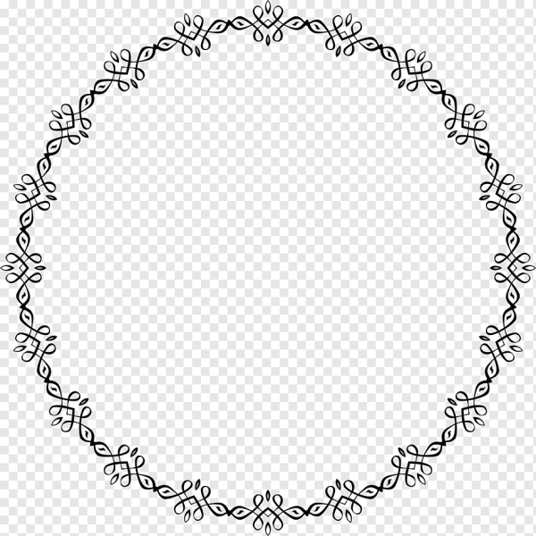 Узор в круге