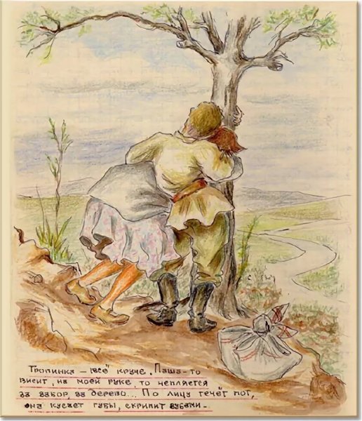 Евфросиния Антоновна Керсновская Наскальная живопись