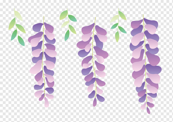 Кисти для фотошопа Глициния