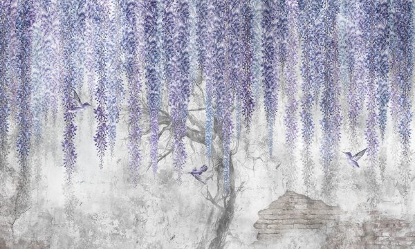 Глициния китайская арт