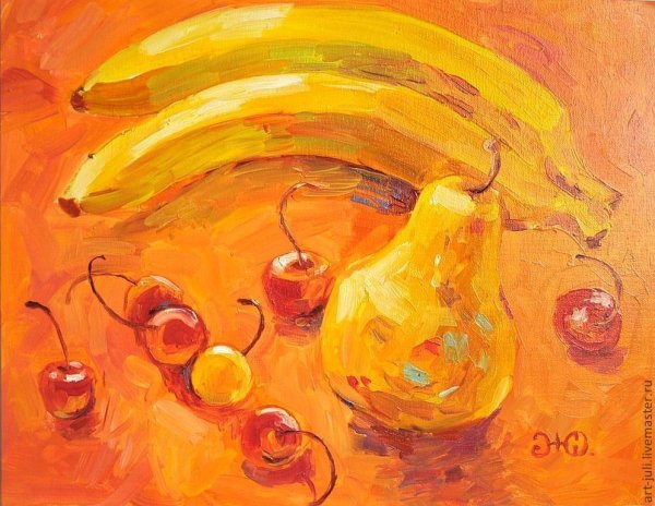 Натюрморт в одной цветовой гамме