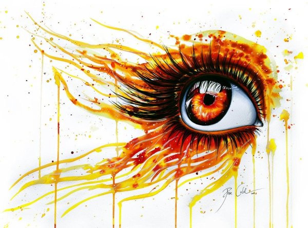 Глаза рисунок