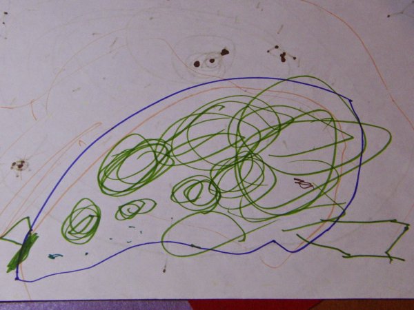 Рисование в подготовительной Каляки - маляки