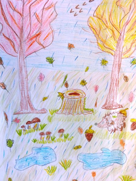 Рисунок осень