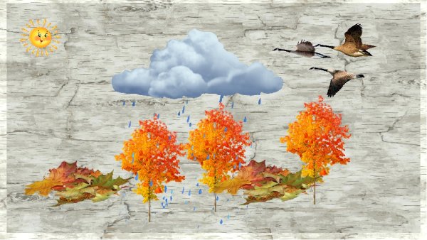 Плещеев осень наступила иллюстрация