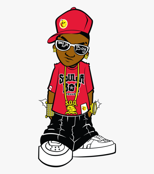 Нарисованный рэпер